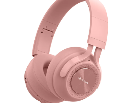 Tellur Feel Bluetooth Over-Ear Headphones Pink Online Sale