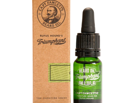 Captain Fawcett Triumphant Beard Oil Barzdos aliejus, 10ml For Cheap