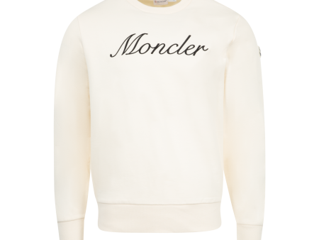 Script Font Sweatshirt (Mens) Online Hot Sale