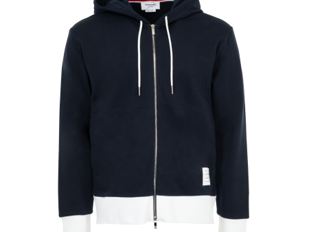 Classic 4-Bar Jersey Zip up Hoodie (Mens) Hot on Sale