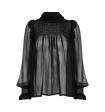 SHEER SILK BLOUSE (WOMENS) Online now