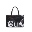 LARGE BLACK CURVES TYVEK TOTE Fashion