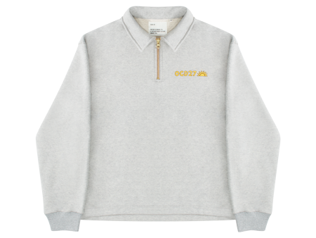 HALF ZIP SWEATSHIRT (MENS) For Sale