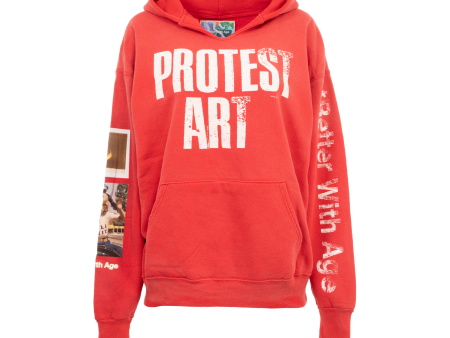 PROTEST ART HOODIE (MENS) on Sale