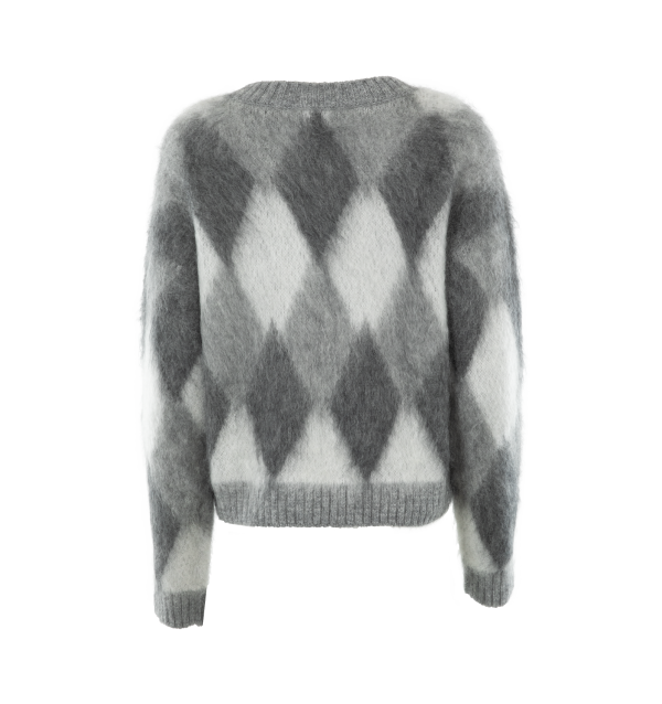 ARGYLE SWEATER (WOMENS) on Sale