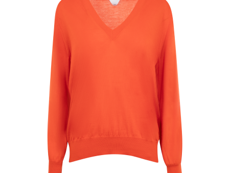 CASHMERE V-NECK SWEATER (WOMENS) For Discount