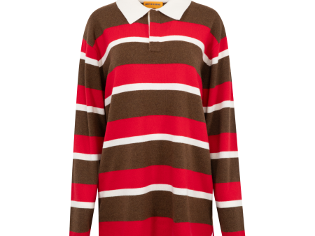 STRIPED CASHMERE RUGBY (UNISEX) Online Sale