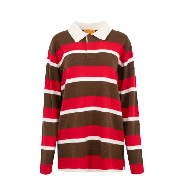 STRIPED CASHMERE RUGBY (UNISEX) Online Sale