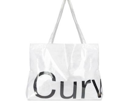 LARGE WHITE CURVES TYVEK TOTE Discount