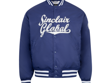 SCRIPT SATIN JACKET (MENS) For Discount