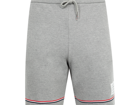 RWB Stripe Mid Thigh Shorts (Mens) For Cheap