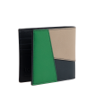 TRI-COLOR PUZZLE EDGE BIFOLD WALLET Online