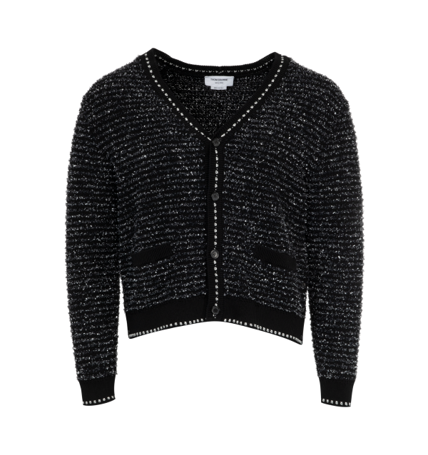 Eyelash Tweed Cardigan (Mens) Sale