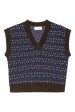 The Great Sweater Vest in Driftwood Paisley For Discount