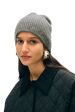 White & Warren Cashmere Ribbed Beanie Online Hot Sale