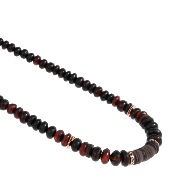 BROWN PUKA NECKLACE Discount