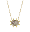 LARGE CASPIAN NECKLACE WITH YELLOW SAPPHIRE Online now