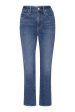 AMO Denim Chloe Cropped Jeans in Crush For Discount