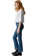 AMO Denim Bella Crop Jeans in Crush Fashion