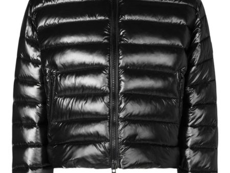 Save The Duck Myra Puffer Jacket in Black Supply