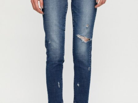 Moussy Gleedsville Skinny in Blue For Sale