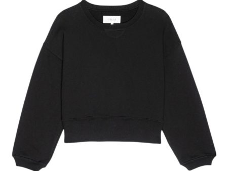 The Great League Sweatshirt in True Black Online Hot Sale