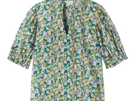 Trovata Birds of Paradis Eliza Blouse in Calma Bloom Online Hot Sale