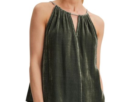 Velvet Aleaha Sleeveless Top in Marsh Sale