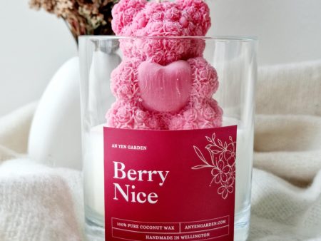 Rose Bear Candle - Berry Nice (Fragrance) Online