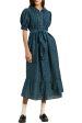 Trovata Birds of Paradis Camille Dress in Blue Ridge Ditsy Online now