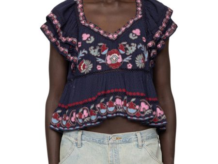 Sea, New York Eclisse Top in Navy Online