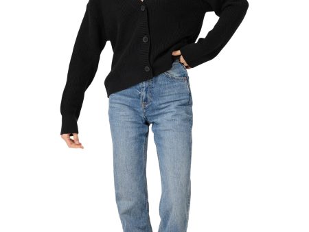 One Grey Day Orson Cardigan in Black Cheap