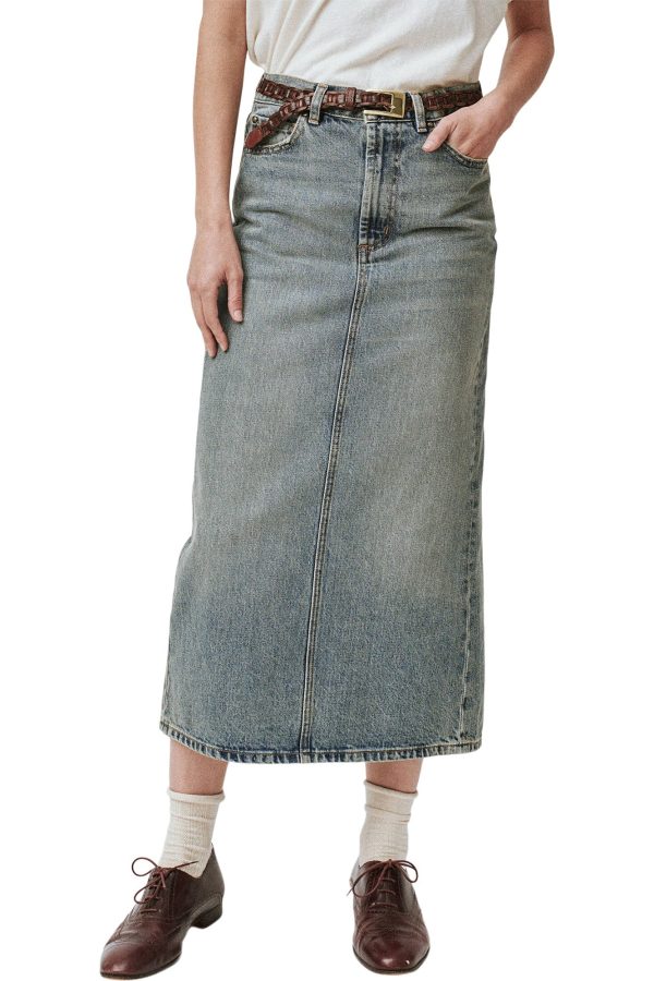 The Great Column Skirt in Monterey Wash Supply