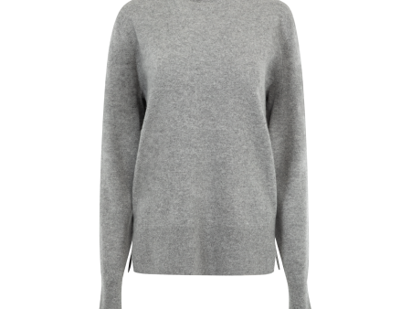 CREWNECK CASHMERE KNIT SWEATER (WOMENS) Discount