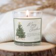 Christmas Tree Personalized Christmas Candles Online Sale