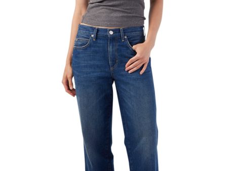 AMO Denim Valentina Relaxed Straight Jeans in Dreamboat Supply