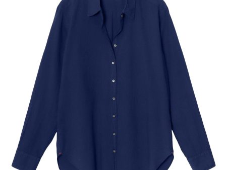 Xirena Beau Shirt in Navy Sale