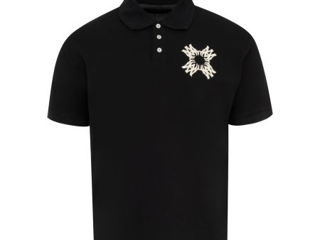 MA Embroidered Quad Polo Shirt (Mens) on Sale