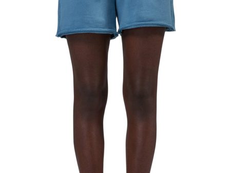 ATM French Terry Pull-on Shorts in Ocean Online Hot Sale