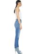 MOTHER Denim HIgh Waisted Rider Ankle Step Fray in Loafers and Lassos Online Sale