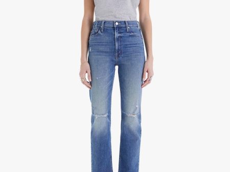 MOTHER Denim High Waisted Rider Ankle in Far Beyond the Sky on Sale