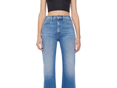 MOTHER Denim Hustler Roller Ankle in High on the Hog Hot on Sale