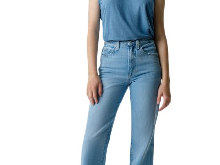 AMO Denim Liz Split Flare in Infatuation Cheap