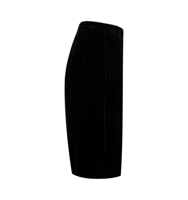 Fluid Velvet Bermuda Shorts (Womens) Online