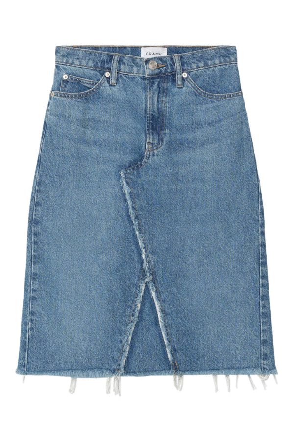 Frame Denim Deconstructed Skirt in Mabel Sale