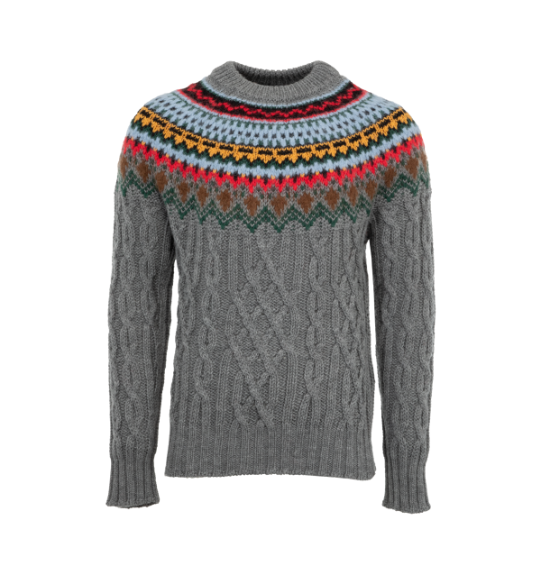 Grenoble Fair Isle Sweater (Mens) For Cheap