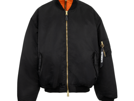 DOUBLE ZIP BOMBER JACKET (MENS) on Sale