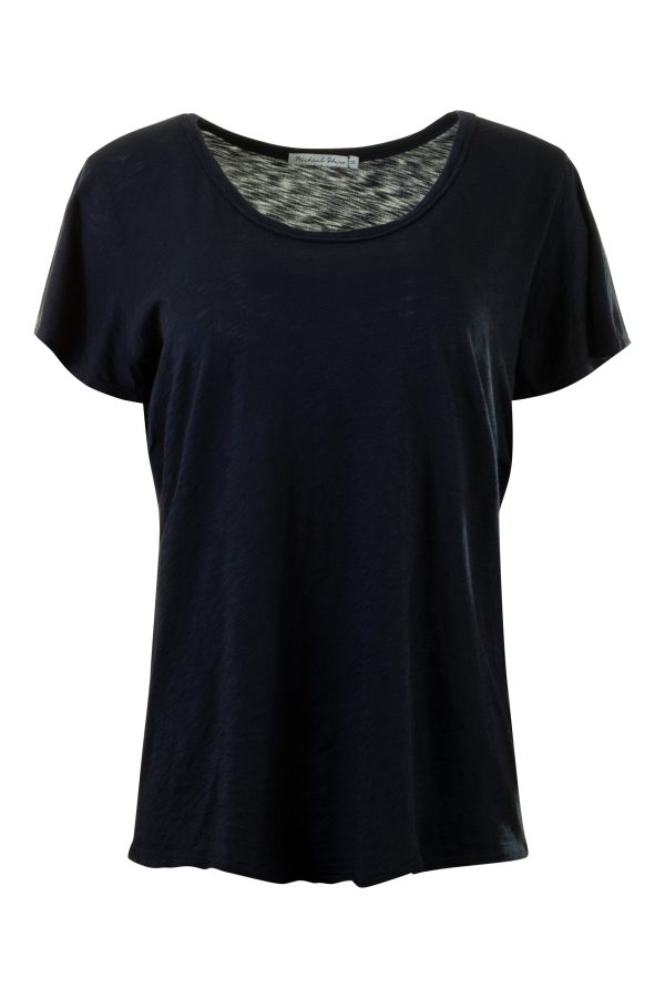 Michael Stars Jana Flutter Sleeve Tee Hot on Sale