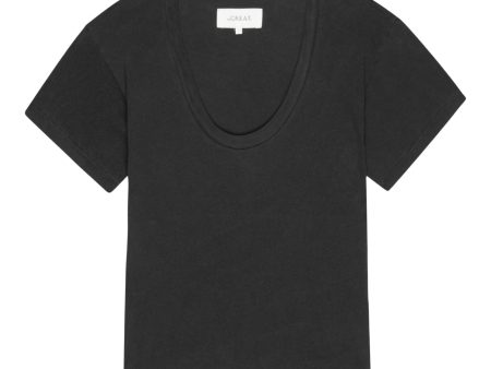 The Great Slim U neck Tee Online Hot Sale