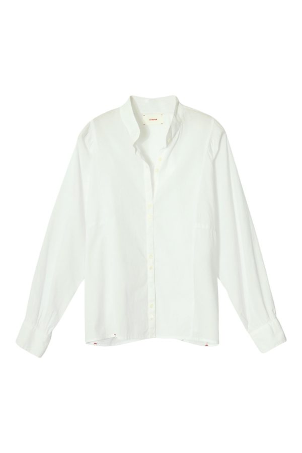 Xirena Gemma Shirt in White Cheap